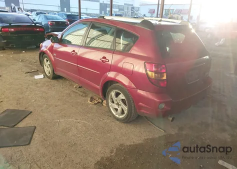 2005 Pontiac Vibe z USA, uszkodzony, nr VIN 5Y2SL63845Z449737